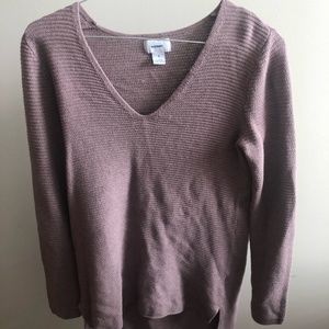 Purple Old navy ribbed sweater